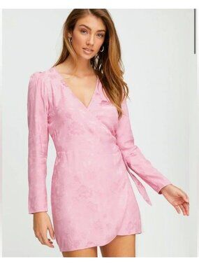 Aritzia Wilfred Callie Wrap Dress